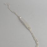 Pulseira de chapa Prata 925 Piestrini Adulto