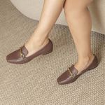 Mocassim Pilar Marrom