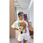 T-shirt Gabi Arara Laranja