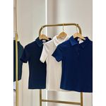 Blusa Polo Isis Azul