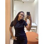 Blusa Polo Isis Preto
