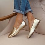 Mocassim Eliana Ouro