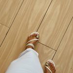 Rasteira Aurora Dourado