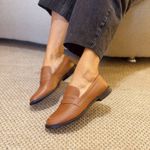 Mocassim Valentina Caramelo