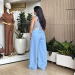 Calça Carol Pantalona Jeans