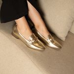 Mocassim Dani Ouro