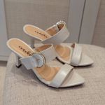 Tamanco Violeta Off White