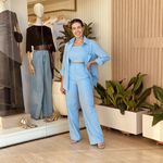 Trijunto Eleonora Azul Claro