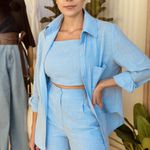 Trijunto Eleonora Azul Claro