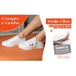 Tênis Velcro Cloe Branco