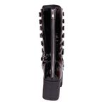 Coturno Feminino 421 Couro Verniz
