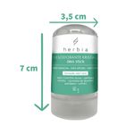 Desodorante Cristal em Pedra - Sem Perfume - Herbia 60g