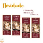 Henna Surya Creme Chocolate 70ml - Coloração Natural e Vegana