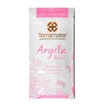 Máscara de Argila Rosa Orgânica Terramater - Ameniza Olheiras 40g