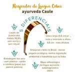 Raspador de Língua Cobre - Ayurveda - Caule