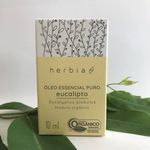 Óleo Essencial de Eucalipto Globulus Orgânico - Herbia - 10 ml