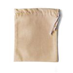 Saco para Raspador de Língua em Algodão Caule 15X20cm