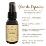 Óleo de Copaíba - PELE e CABELO - Herbia 50ml