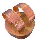 Pulseira de Cobre Puro | Bracelete Ayurveda Caule