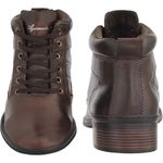 Bota Feminina Cano Curto Azimute Brasil Modelo 300 Confort Café 