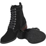 Bota Feminina Cano Médio Azimute Brasil Modelo 310 Black