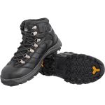 Bota Adventure Mochileiro Couro Caqui Solado Antiderrapante