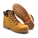 Bota Adventure Azimute Brasil Terra Mostarda Solado Antiderrapante