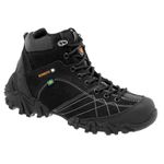 Tenis Azimute Brasil 5501 Adventure em Couro Preto