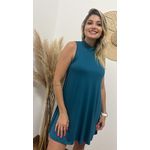 Vestido May Petróleo 