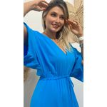 Vestido Longo Azul