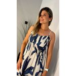 Vestido Longo Estampado 
