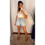Short Jeans Lança Perfume Easy 