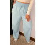 Pantalona Azul Bebê Moletinho 