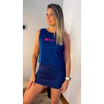Short-saia Ligth Azul Marinho 