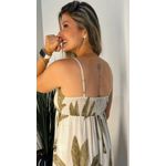 Vestido Longo Estampado 