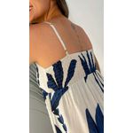 Vestido Longo Estampado 