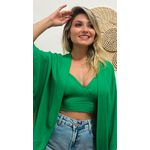 Conjunto Kimono+top Verde