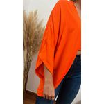 Conjunto Kimono+Top Laranja