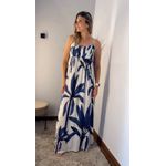 Vestido Longo Estampado 