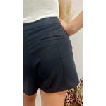Short Alfaiataria Preto