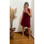 Vestido May Vinho