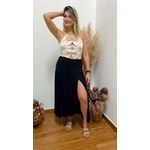 Saia Raquel Preto Unico