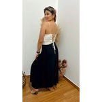 Saia Raquel Preto Unico
