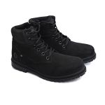 Coturno Casual de Couro - Arizona preto