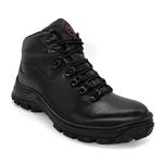 Bota Coturno Masculina de Couro - Kangri Black