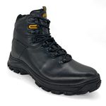 Bota Adventure de Couro Impermeável - Mulange Preto