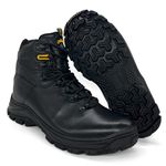 Bota Adventure de Couro Impermeável - Mulange Preto