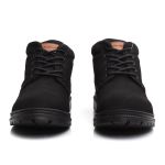Bota Casual Masculina de Couro - Campolina Preta