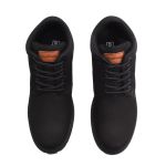 Bota Casual Masculina de Couro - Campolina Preta