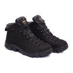 Bota Adventure de Couro Impermeável - Morgem Preta